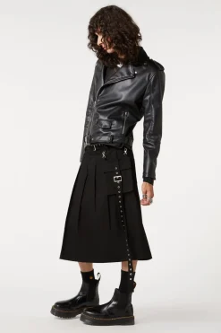 Heart Embossed Pu Jacket