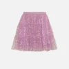 Heart Kids Mesh Skirt