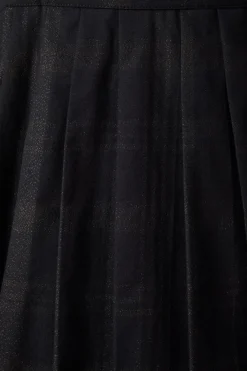 High Society Pleated Tartan Skirt