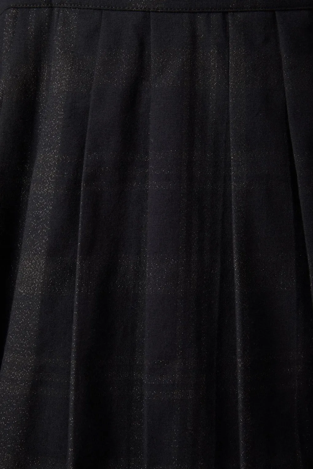 High Society Pleated Tartan Skirt