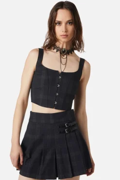 High Society Tartan Corset