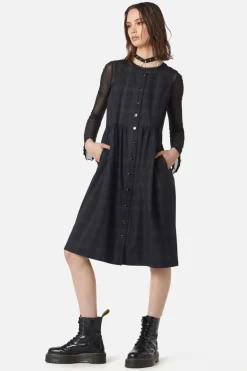 High Society Tartan Pinny Dress