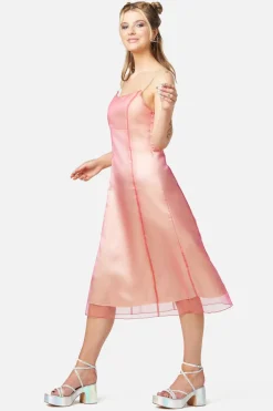 Holographic Sheer Dress