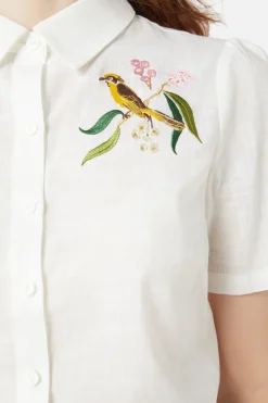 Honey Eater Emb Blouse