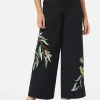 Honey Eater Embroidered Pant