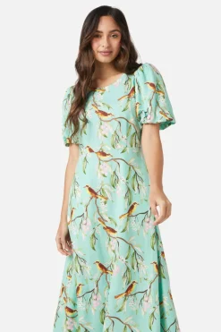 Honey Eater Midi Dress