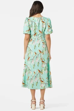 Honey Eater Midi Dress