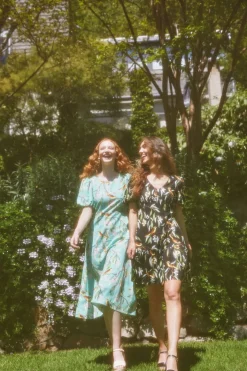 Honey Eater Midi Dress