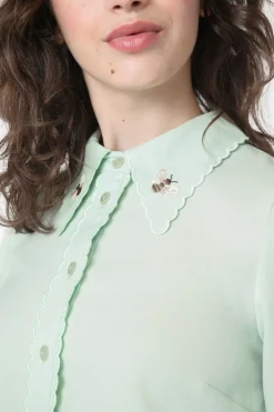 Honey Embroidered Blouse