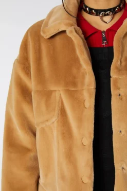 Hot Rod Girls Faux Fur Jacket