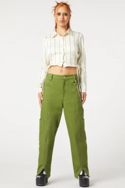 Impossible Things Lace Up Blouse