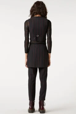 Impossible Things Pin Stripe Vest