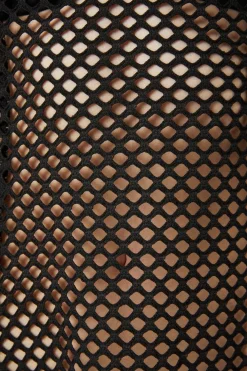 Industrial Hybrid Mesh Dress