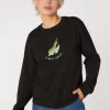 Insect Embroidery Sweater