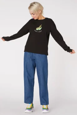 Insect Embroidery Sweater