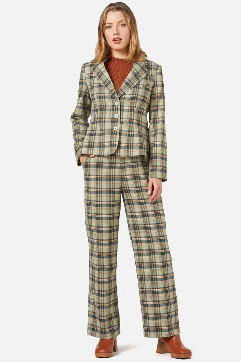 Jeannie Check Blazer