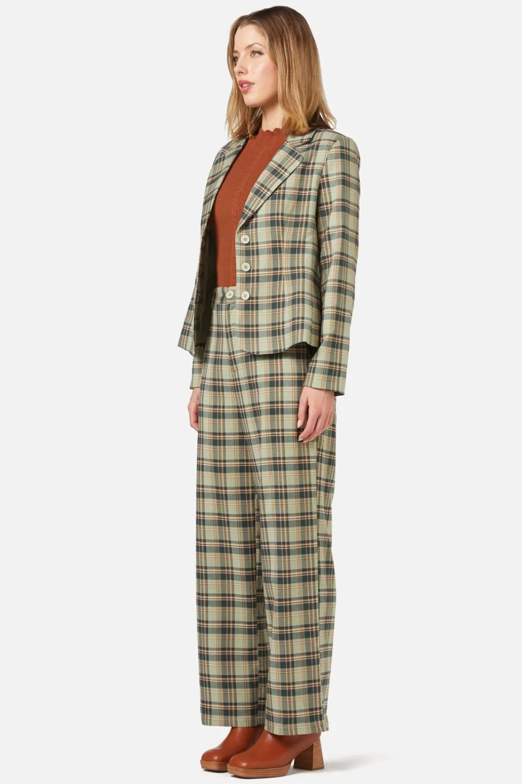 Jeannie Check Blazer