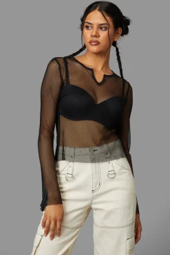 Jenna Mesh Top
