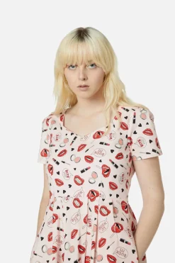 Kiss And Makeup Dress