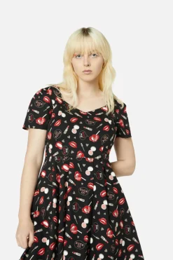 Kiss And Makeup Dress
