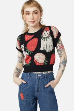 Kitty Kisses Knit Top