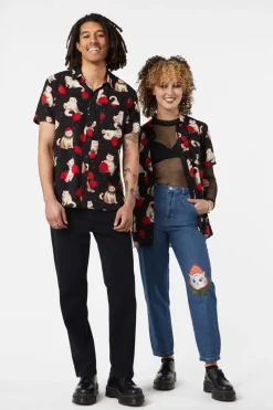 Kitty Kisses Short Sleeve Shirt