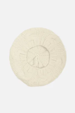 Knitted Cable Beret