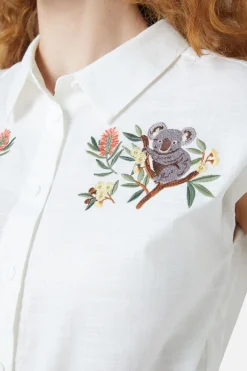 Koala Emb Blouse