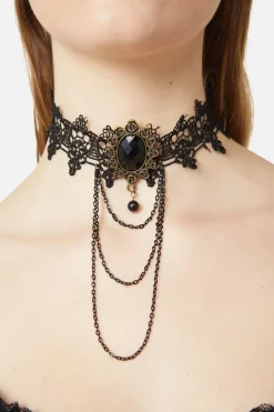 Lace Chain Choker