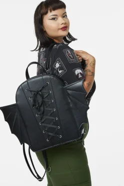 Lace Up Bat Backpack