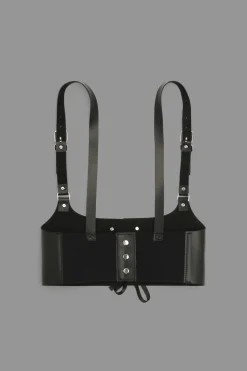 Lace Up Corset Harness