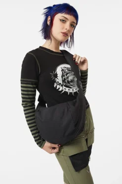 Larger Nylon Sling Bag