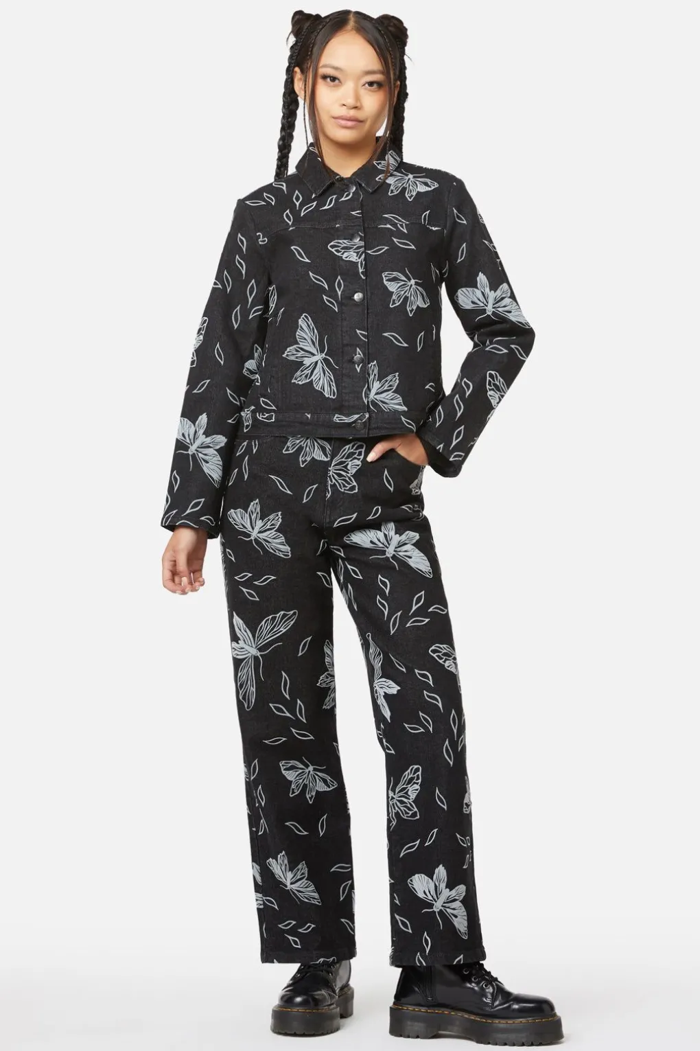 Larvae Flocked Jacket