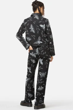 Larvae Flocked Jacket