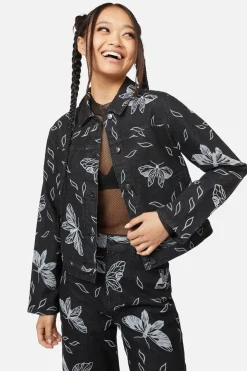 Larvae Flocked Jacket