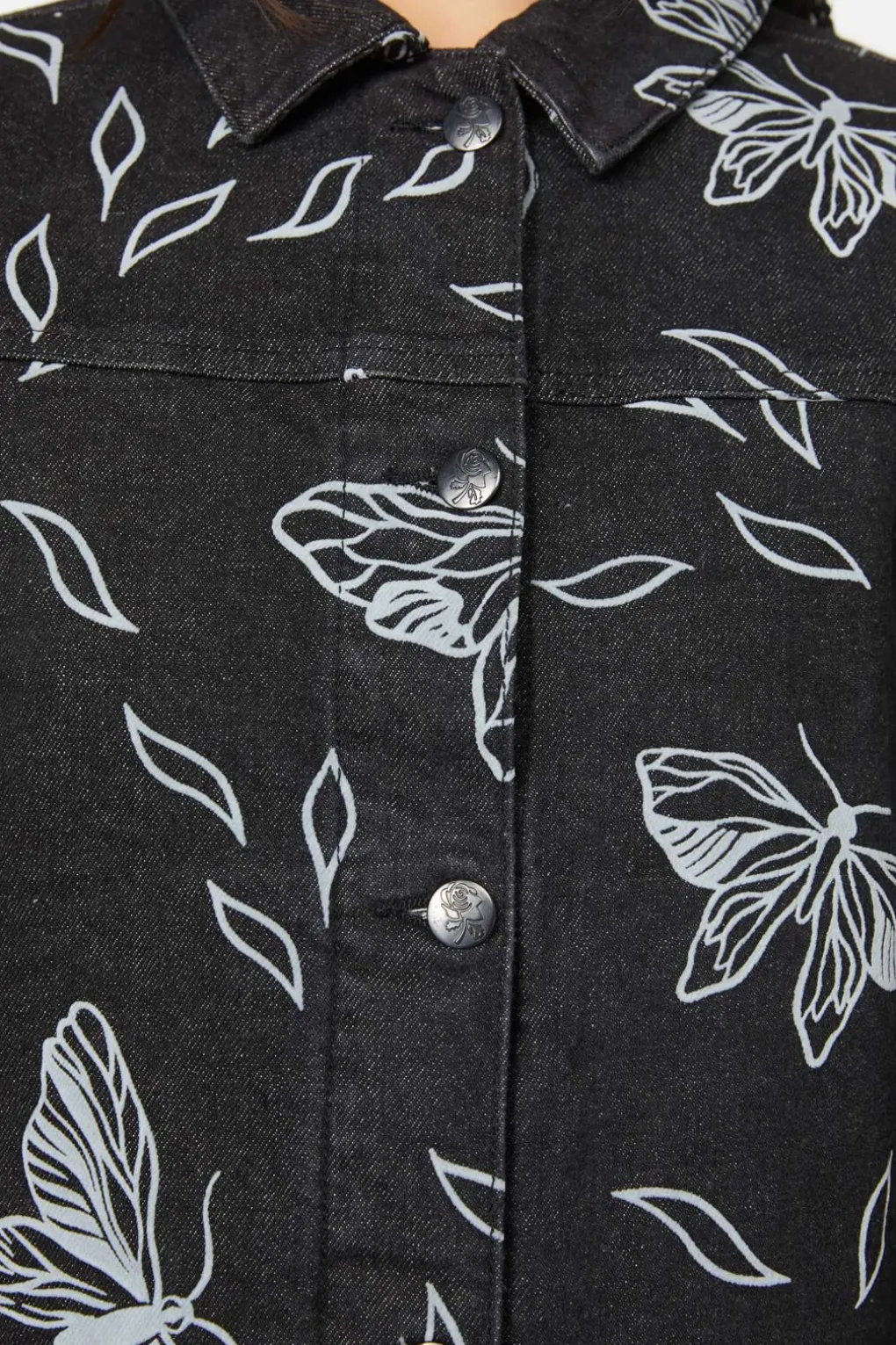 Larvae Flocked Jacket