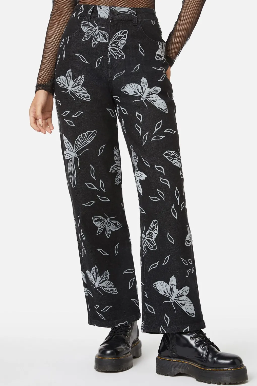 Larvae Flocked Pant