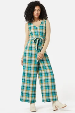 Laura Check Jumpsuit