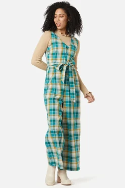 Laura Check Jumpsuit