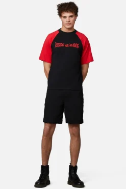 Leave Me Alone Contrast Raglan Tee