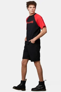 Leave Me Alone Contrast Raglan Tee