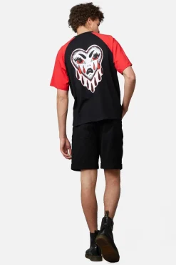 Leave Me Alone Contrast Raglan Tee