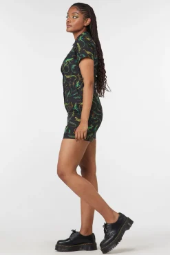 Lizard Fam Cotton Playsuit