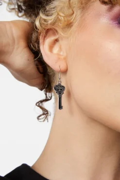 Lock U0026 Key Earrings