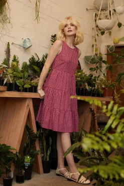 Lola Check Mini Dress