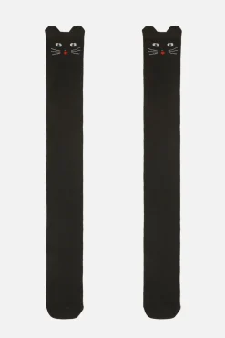 Long Cat Face Socks