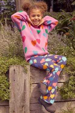 Love Heart Kids Flared Legging