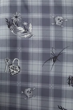 Love Her Printed Satin Split Dress