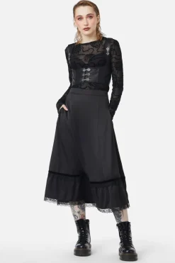 Love Her Satin Skirt