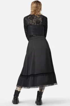 Love Her Satin Skirt